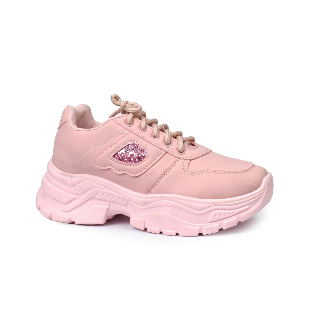 Buy WOMEN PINK SNEAKERS F162 Online in Pakistan On at  Lowest Prices Cash On Delivery All Over the Pakistan