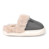 MENS GREY MULES FR15