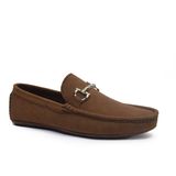 MEN BROWN CASUAL SHOES LF293