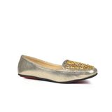 WOMEN GOLDEN MOCASSINS SOFT57