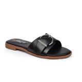 WOMEN BLACK FLATS EGO118