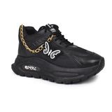 WOMEN BLACK SNEAKERS F140
