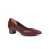 WOMEN BROWN COURT SHOES LADY160