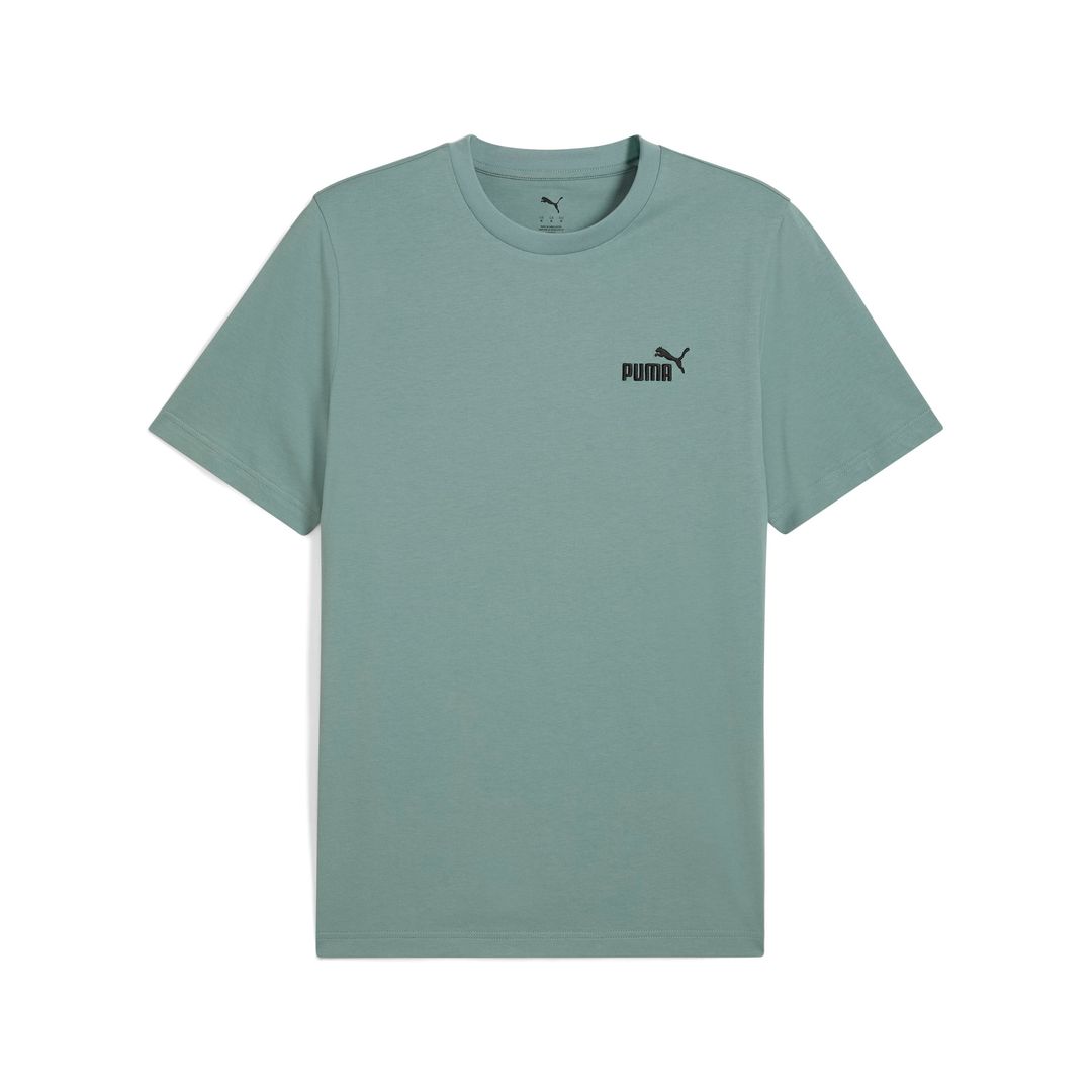 PUMA MEN ESS SMALL NO. 1 LOGO TEE (S) GREEN MOON (68253530) - ONLINE IN ...