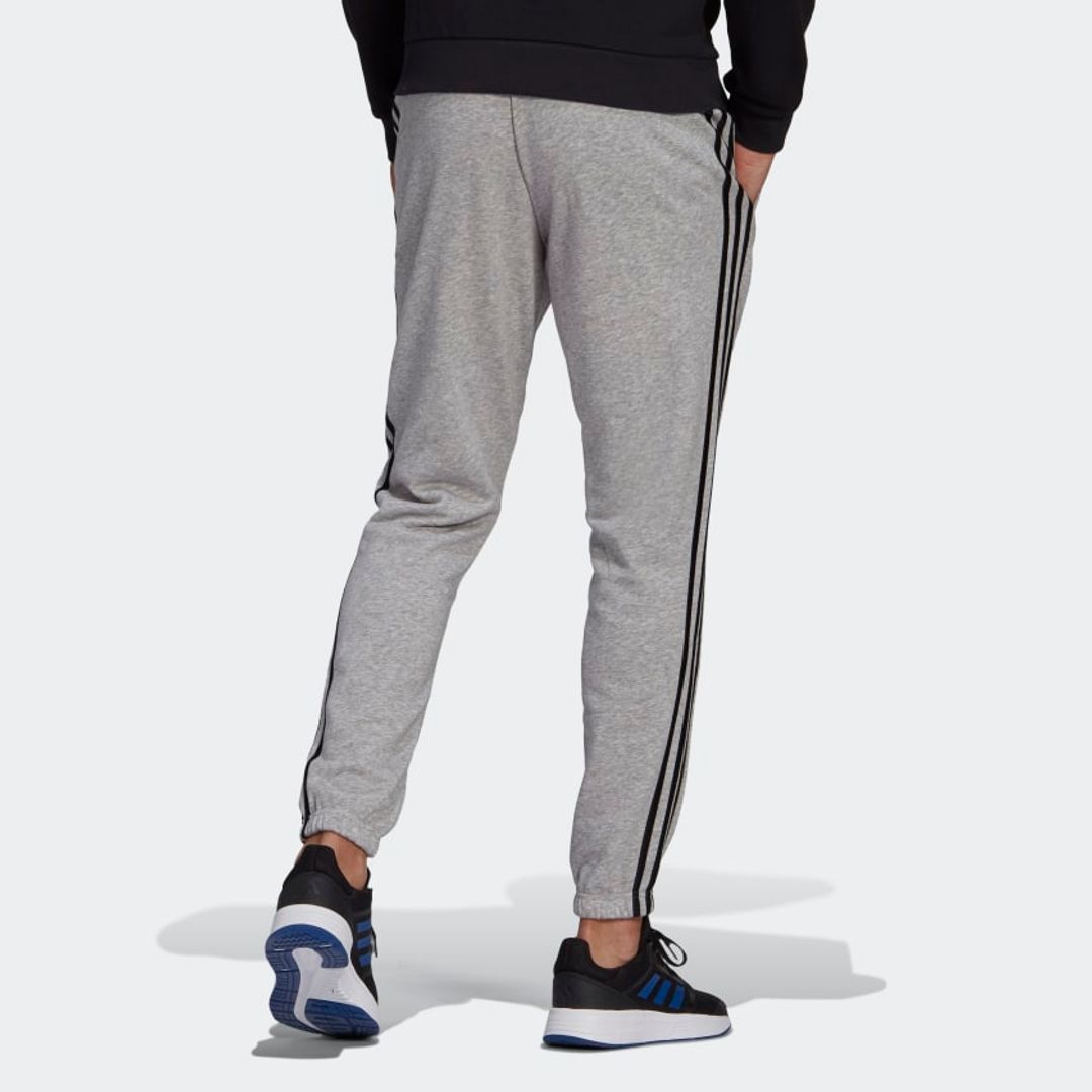 Buy ADIDAS MEN ESSENTIALS FRENCH TERRY TAPERED 3-STRIPES PANTS