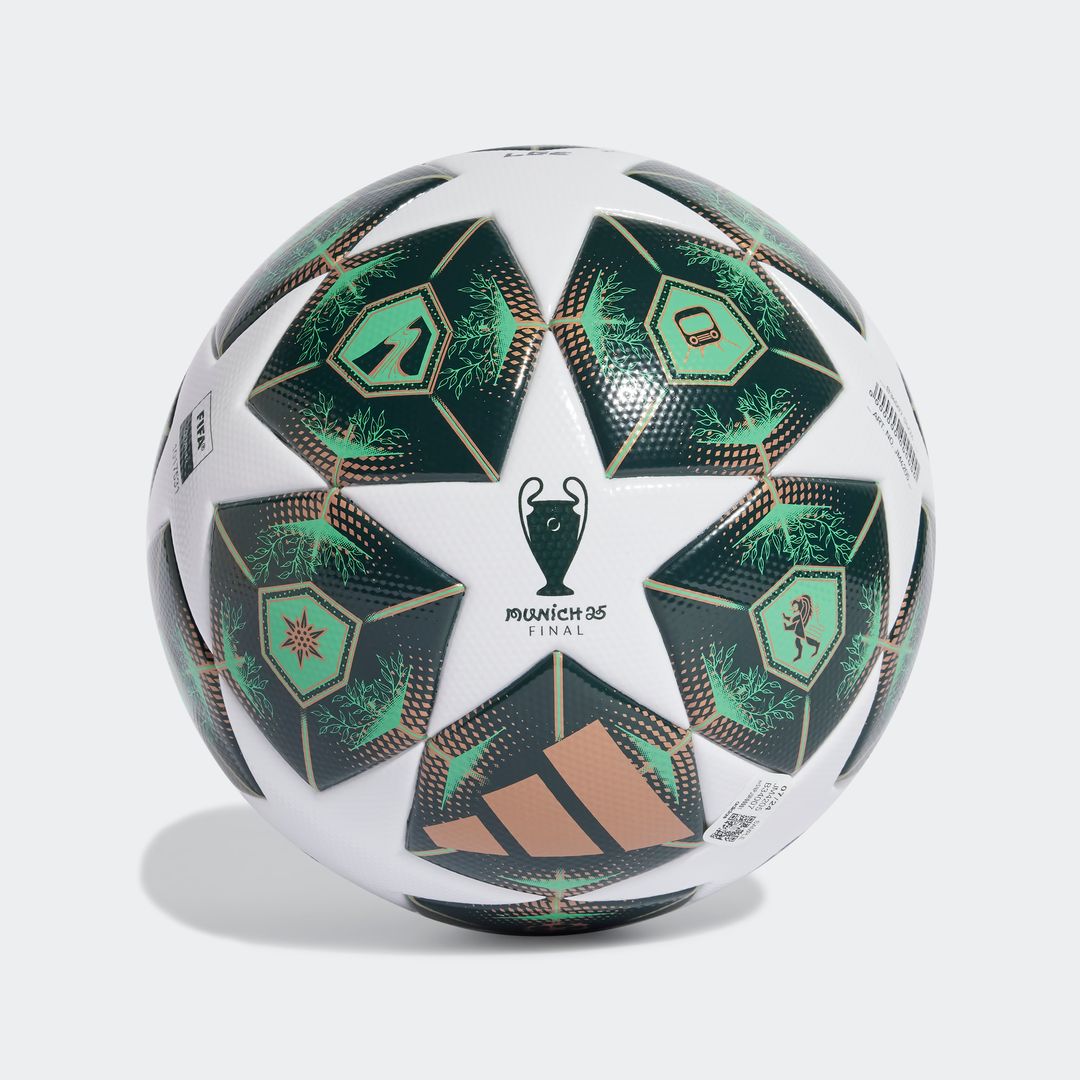 ADIDAS FOOTBALL/SOCCER BALL (LAMINATED) (JM4205)