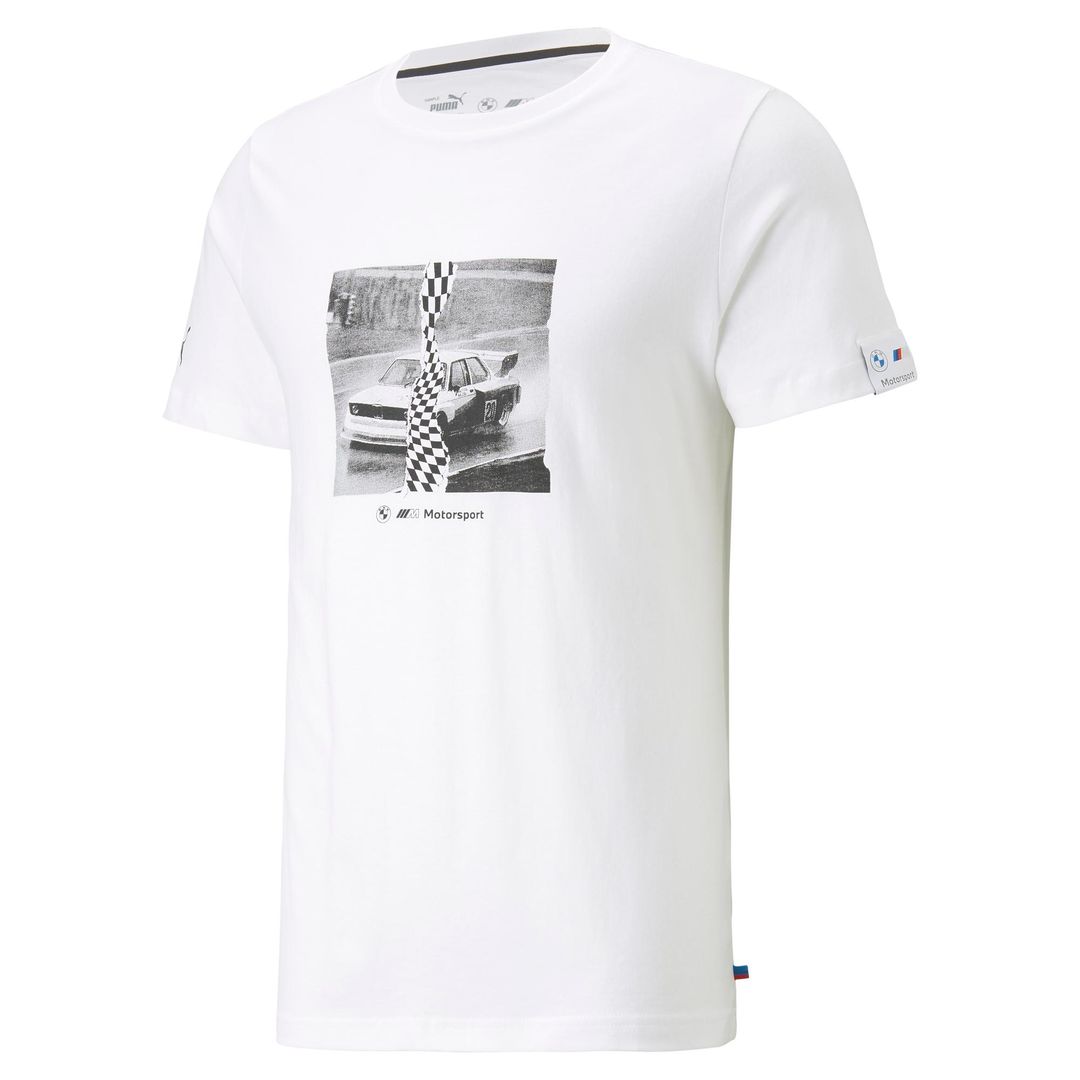 Buy PUMA MEN BMW MMS ESS CAR GRAPHIC TEE PUMA WHITE (53814702) Online in  Pakistan On Sportsplus at Lowest Prices Cash On Delivery All Over the