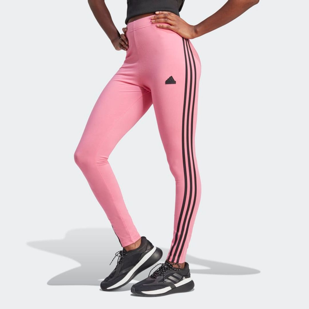 pink adidas leggings