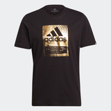 ADIDAS MEN FOIL LOGO BOX GRAPHIC TEE (GS6316)