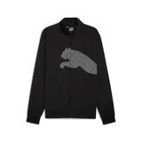 PUMA MEN TRAIN BIG CAT WOVEN FZ JACKET PUMA BLACK (52596001)