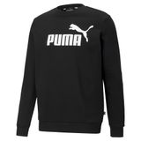 PUMA MEN ESS BIG LOGO CREW FL PUMA BLACK (58667801)