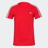 ADIDAS WOMEN LOUNGEWEAR ESSENTIALS SLIM 3-STRIPES TEE (H07816)