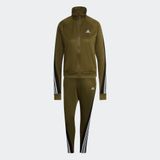 ADIDAS WOMEN ADIDAS SPORTSWEAR TEAMSPORT TRACK SUIT (H24121)