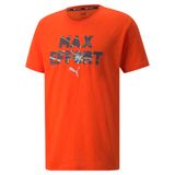 PUMA MEN PERFORMANCE SLOGAN TEE CHERRY TOMATO (52164325)