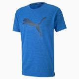 PUMA MEN PUMA HEATHER CAT TEE PALACE BLUE HEATHER (51838212)