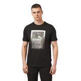 PUMA MEN GRAPHICS PHOTOPRINT TEE PUMA BLACK (68018001)