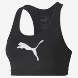 PUMA WOMEN 4KEEPS BRA M PUMA BLACK-PUMA WHITE CAT (51915803)