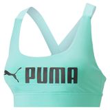 PUMA WOMEN MID IMPACT PUMA FIT BRA ELECTRIC PEPPERM (52219276)