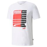 PUMA MEN PUMA FORMSTRIP GRAPHIC TEE PUMA WHITE (58927102)