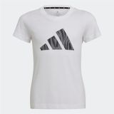 ADIDAS GIRLS 3BAR GRAPHIC COTTON T-SHIRT (H59659)