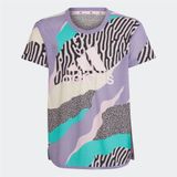 ADIDAS GIRLS G PW AR AOP TEE (HD9535)
