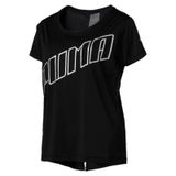 PUMA WOMEN AHEAD SLOGAN TEE PUMA BLACK (51744801)