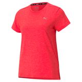 PUMA WOMEN RUN FAVORITE HEATHER SS TEE W SUNBLAZE H (52018234)