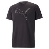 PUMA MEN PERFORMANCE CAT TEE M PUMA BLACK-FIZZY L (52031551)