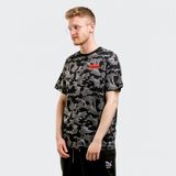 PUMA MEN CORE CAMO AOP TEE COTTON BLACK-AOP (53150001)