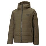 PUMA MEN ESS HOODED PADDED JACKET DEEP OLIVE (84893862)