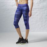REEBOK WOMEN WOR PRINTED CAPRI (AY2118)