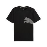 PUMA MEN TRAIN ALL DAY BIG CAT TEE PUMA BLACK (52561001)