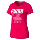 PUMA WOMEN REBEL GRAPHIC TEE BRIGHT ROSE (58130715)