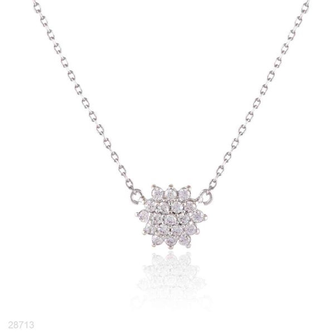 Buy Dazzling Fine Flower Pendant Online in Pakistan On Tesoro at