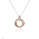 PENDANT S.S RINGS GL & SL