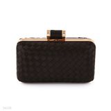 CLUTCH ELEGANT RECT -BLACK