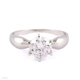 Classic Effortless Solitaire Ring