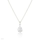Delicate Feminine Drop Pendant