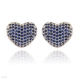 TOPS ZC MICROPAVE HEART.-SLVR-BLUE