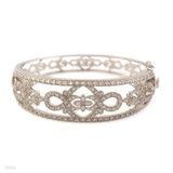Exquisite royal silver bracelet
