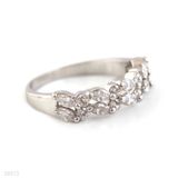 RING ZC CIRC/OVAL-SILVER