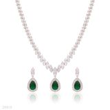 SET N+E WRTH W/DROP.-SLVR-GREEN