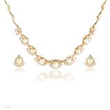 Striking Pearl Necklace Set