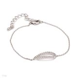 Slim Chain Eye Charm Bracelet