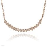 Charismatic Revolving Crystal Riviere Necklace