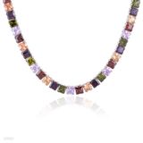 NECKLINE DELI SQ ZC N-7 L SLVR-MCL