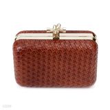 Classic Box Weaved Premium Quality Clutch Bag