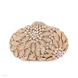 CLUTCH FORMAL LEAVES GOLD