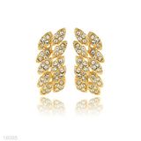 Bunched Leaf Earrings