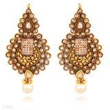 Antique Indian Pearl Earrings